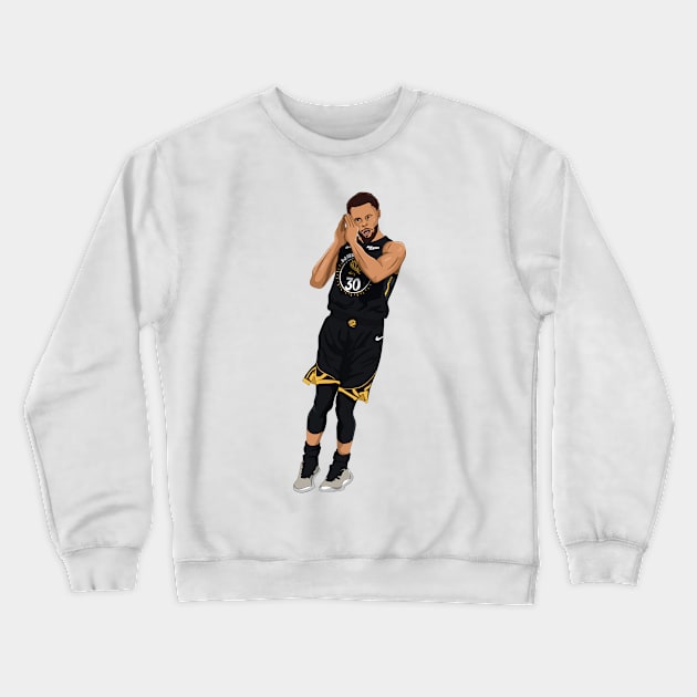 Steph Curry Night Night Crewneck Sweatshirt by xavierjfong